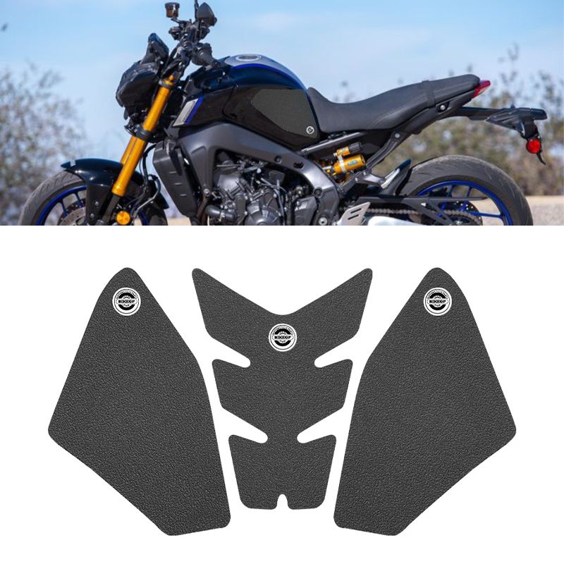 ヤマハ TMAX 560 2022 中央ペダルステッカー 3D タンクパッド