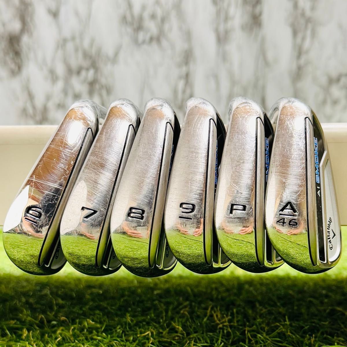 良品】初心者推奨 キャロウェイ Ai SMOKE メンズアイアンセット 6本