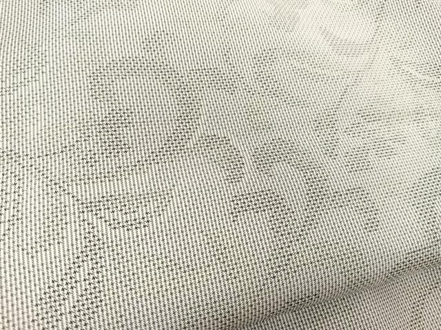 平和屋着物○本場大島紬 7マルキ 燕 唐草文 正絹 逸品 BAAT0818yc  