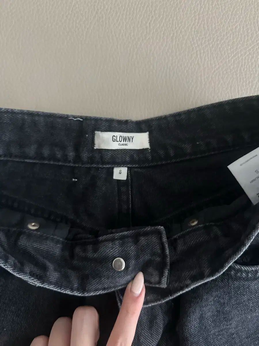GLOWNY(グロウニー) デニム 93 mid rise loose fit jeans S si
