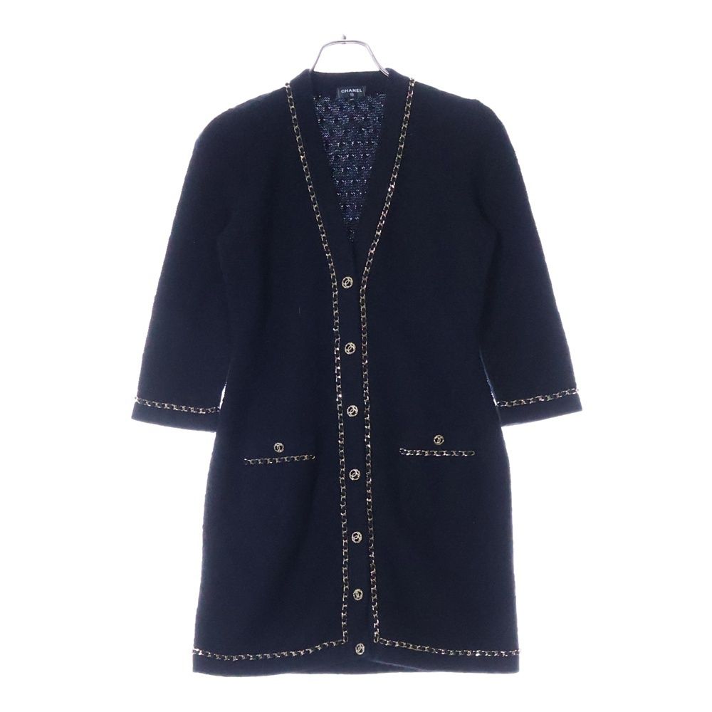 CHANEL (シャネル) ココマークボタン カーディガン カシミヤ