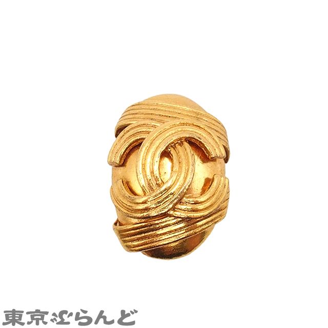 シャネル CHANEL イヤリング ゴールド メタル ココマーク ヴィンテージ 94A コスチュームジュエリー レディース 101825505