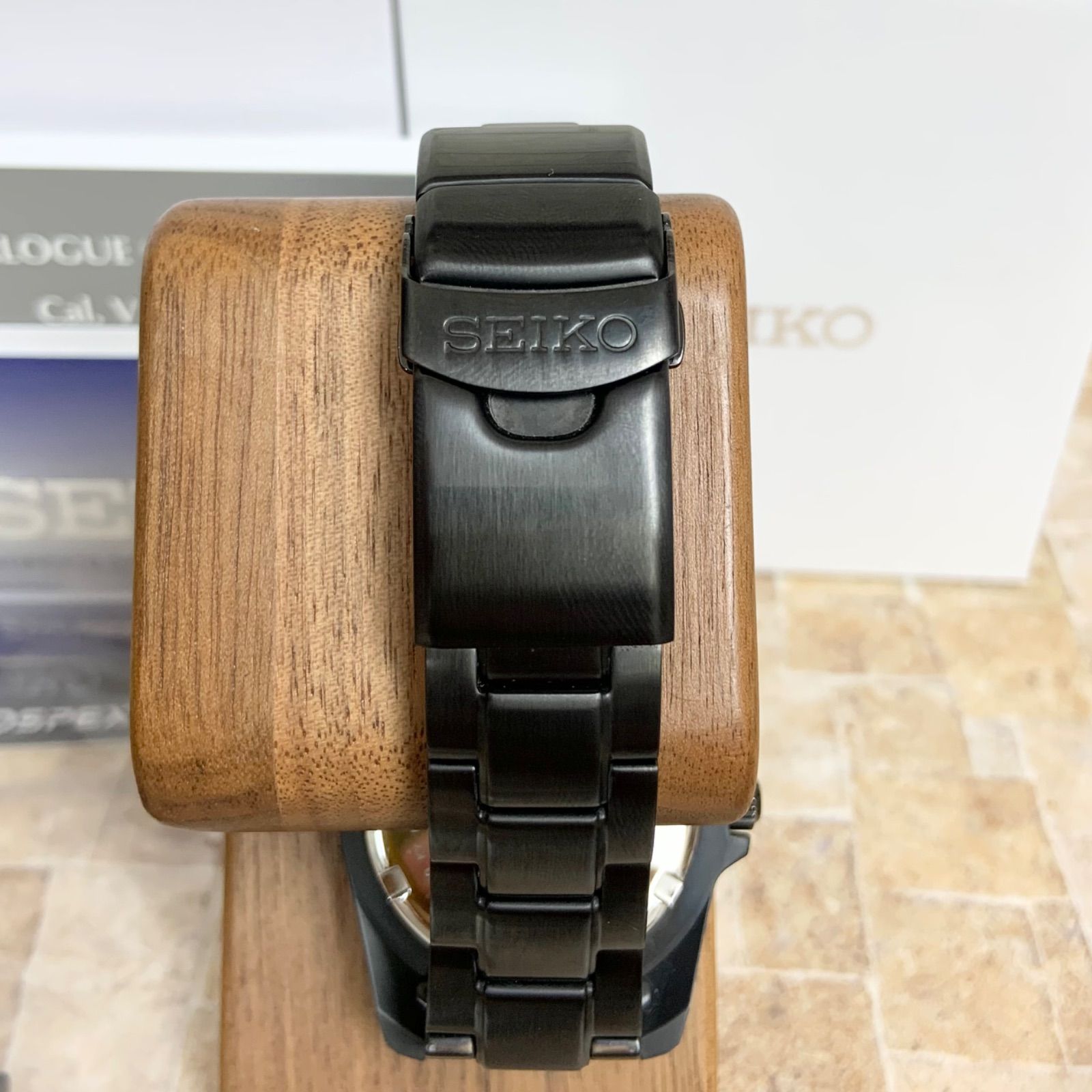 美品 PROSPEX Black Series SBDN081 国内300本限定 プロスペックス AT