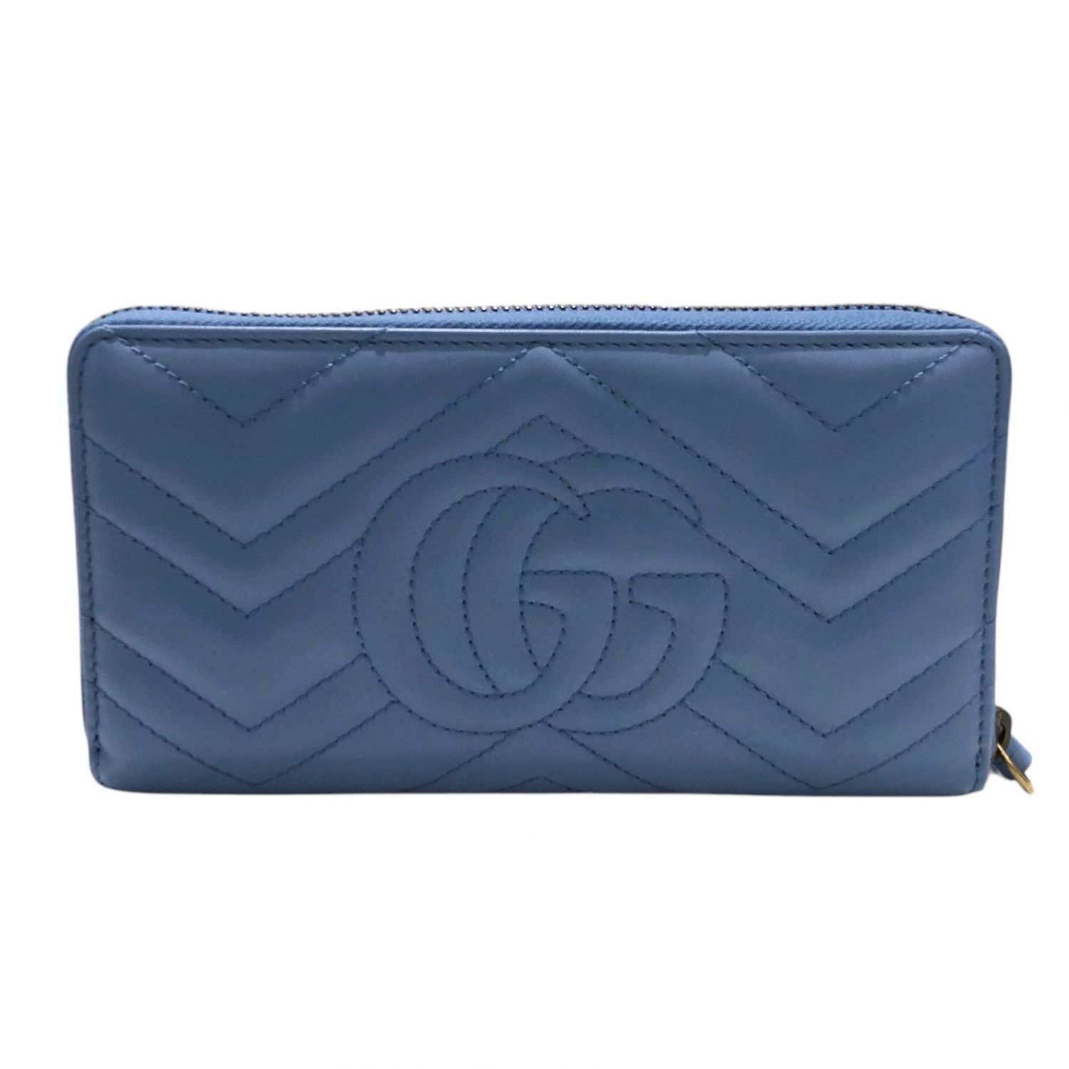 中古】 GUCCI グッチGGマーモント ダブル G443123 ジップ