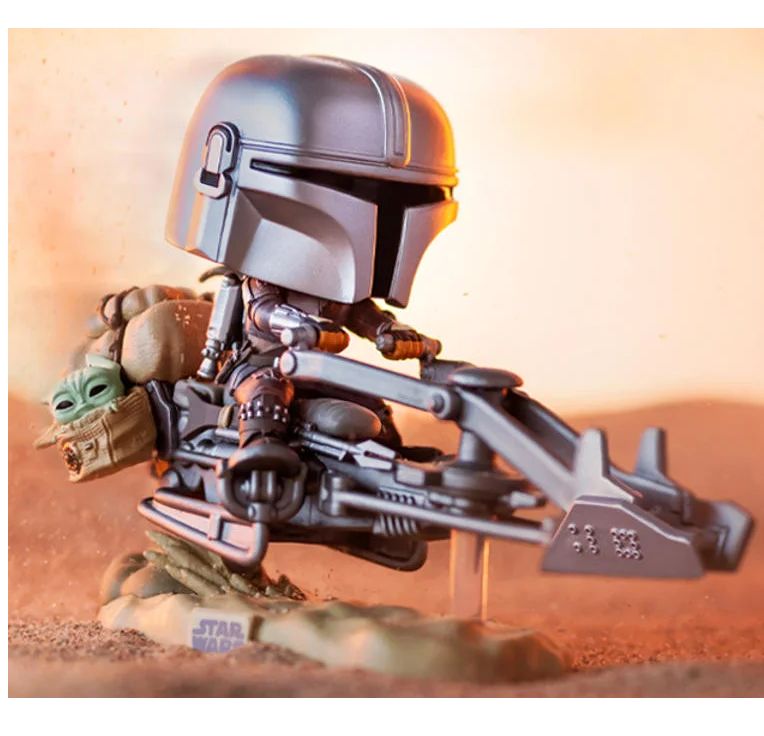 Funko Pop スターウォーズ マンダロリアン スピーダー グローグー Funko グローグー withアンゼランのドロイドスミス amazon限定