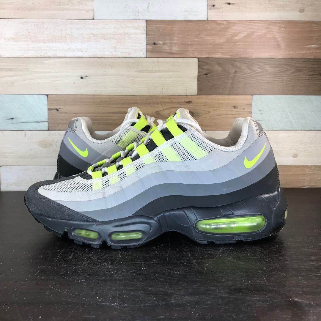 観賞用 NIKE AIR MAX 95 NO-SEW ナイキ エア マックス 95 グレー