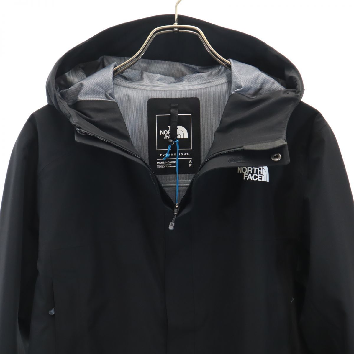 ノースフェイス アウトドア NP12314 収納袋付き ジップジャケット S ブラック系 THE NORTH FACE メンズ 古着 【240224】