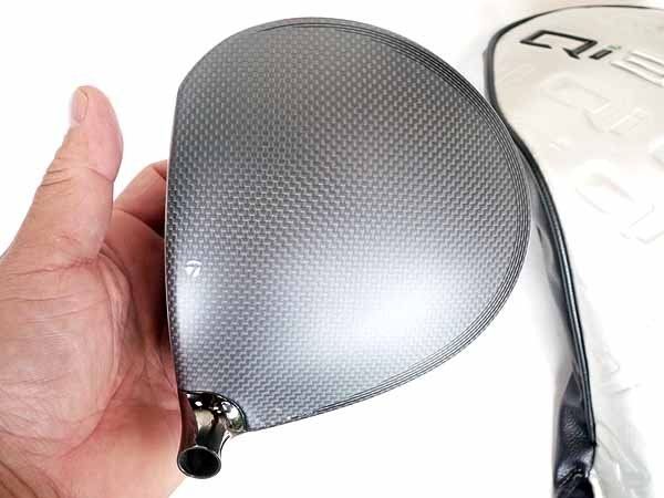 テーラーメイドQi35ドライバー　9度 純正ヘッドカバー付 クラブ テーラーメイド Qi35 ドライバーヘッド単品+ヘッドカバーセット