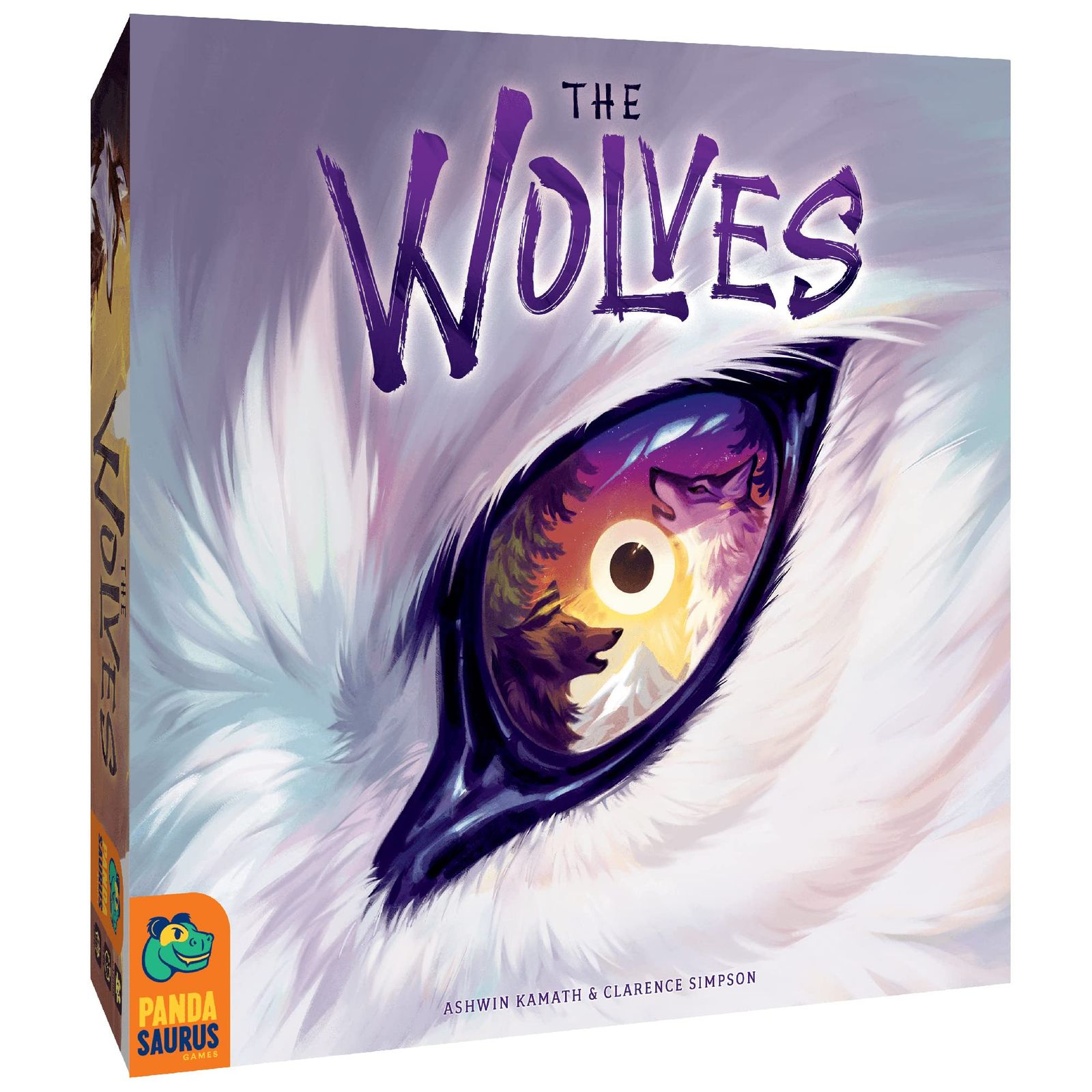 ボードゲーム The Wolves 狼の群れを築き上げる戦略ゲーム Ashwin Kamath Clarence Simpson 狼の群れ拡大領土支配パックビルディング 英語版 日本語説明書なし