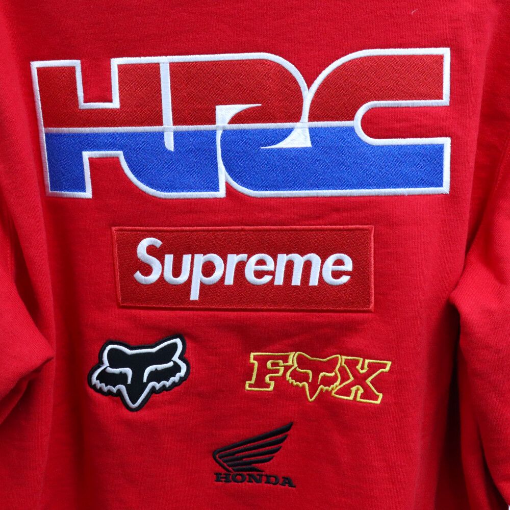 SUPREME (シュプリーム) 19AW ×Honda Fox Racing Crewneck Sweat ...