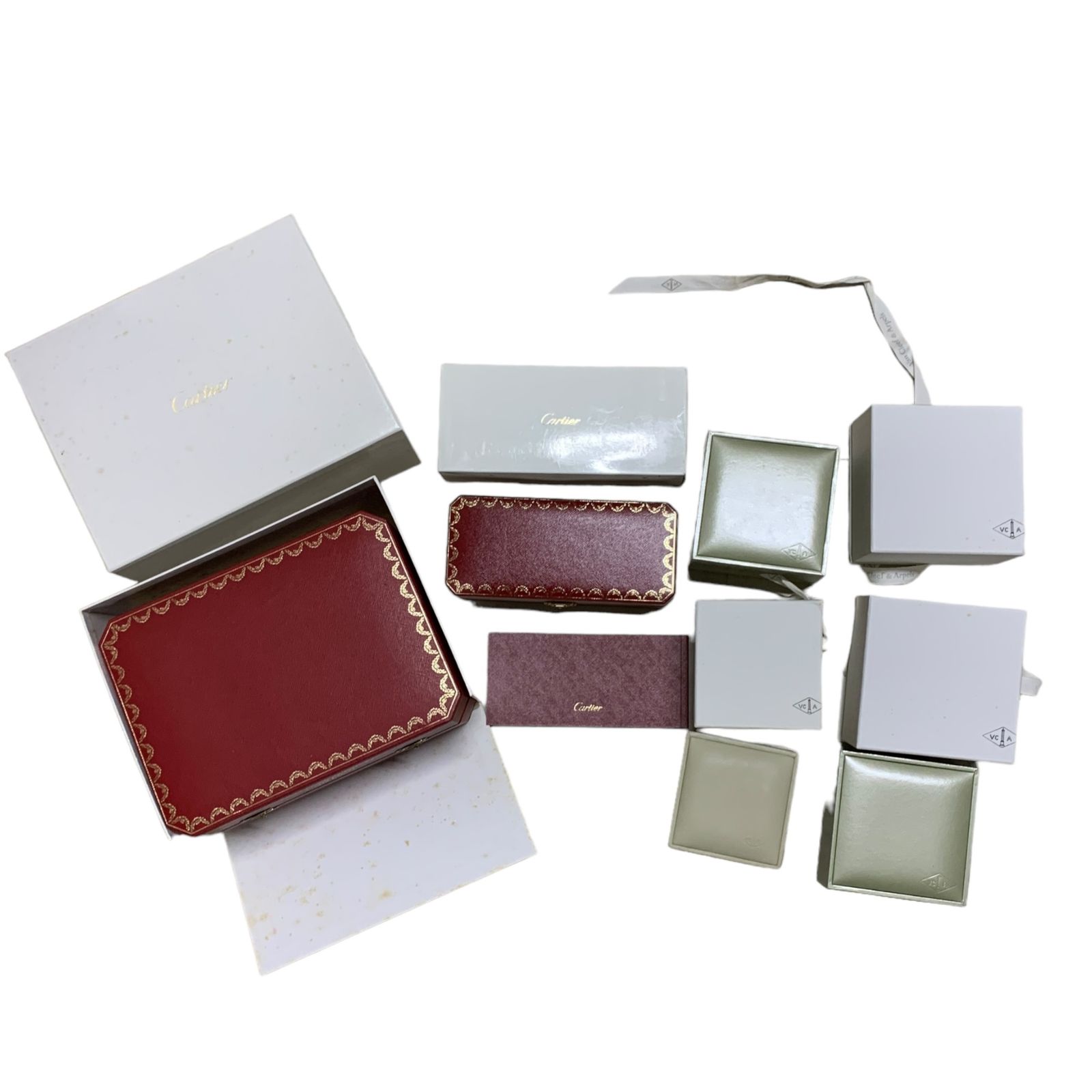 ◆中古品◆Cartier カルティエ VanCleef&Arpels ヴァンクリーフ&アーペル 空箱 まとめ 5点 R60226NB