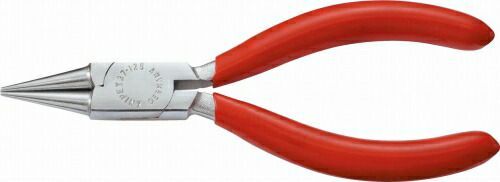 クニペックス(KNIPEX)精密プライヤー125mmクロームメッキ丸ヘッド 3743-125