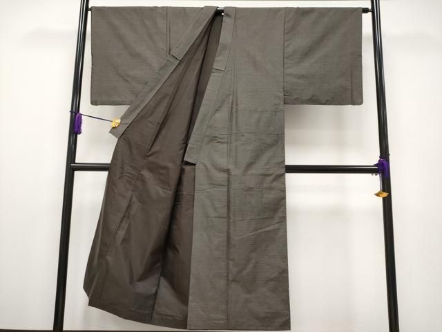 平和屋着物■極上　男性　本場大島紬　アンサンブル・長襦袢・両面角帯セット　100亀甲　総詰め　逸品　CYAA2799s5 平和屋着物□極上 男性 本場大島紬 アンサンブル・長襦袢・両面角帯