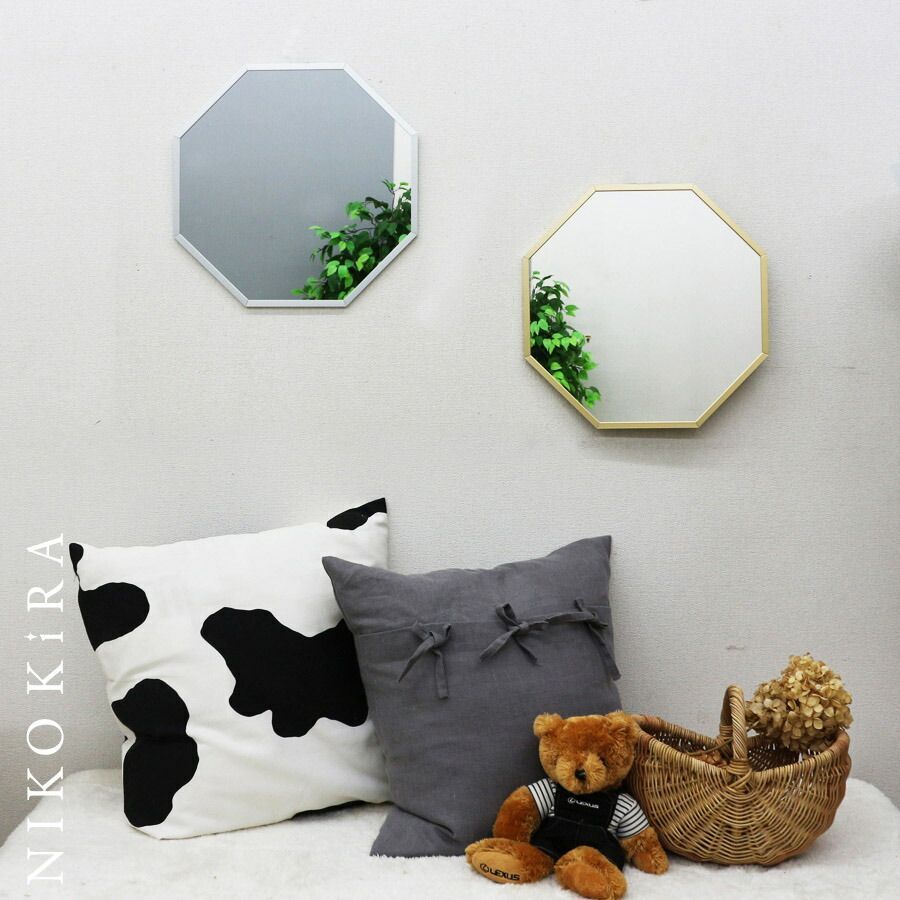 要問い合せ️幸せ引き寄せキラキラ　八角形ミラー　鏡　ダイヤ風　クリスタル 要問い合せ♥️幸せ引き寄せ♪キラキラ 八角形ミラー 鏡 ダイヤ風