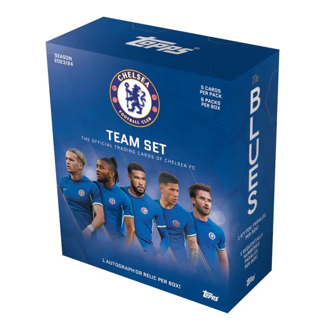 新品未開封】Topps Chelsea FC Official Team Set 23/24 - メルカリ