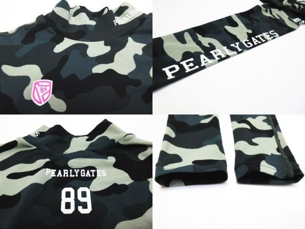 PEARLY GATES パーリーゲイツ 迷彩柄 ポロシャツ ショーツセット ☆新品未使用タグ付き☆パーリーゲイツ 迷彩柄 セットアップ