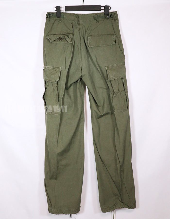 軍パン　1968年製ジャングルファティーグパンツ 1968年 US ARMY ジャングルファティーグ カーゴパンツ 【SMALL