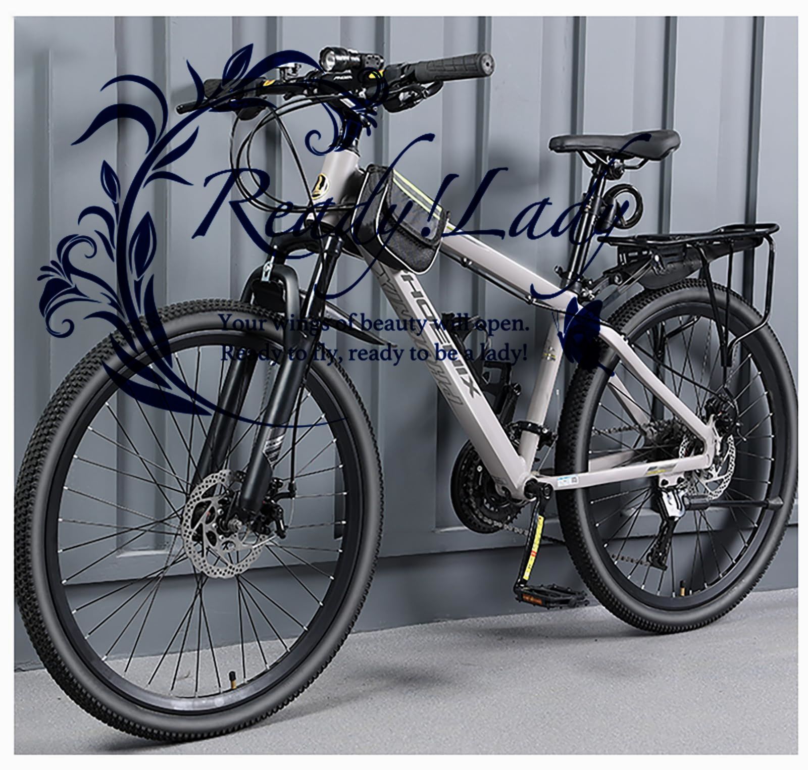 オフロードマウンテンバイク MTB 26inch適応身長160-180cm シクロクロスバイクス 超軽量アルミフレーム 前後キャリパーブレーキ パフ