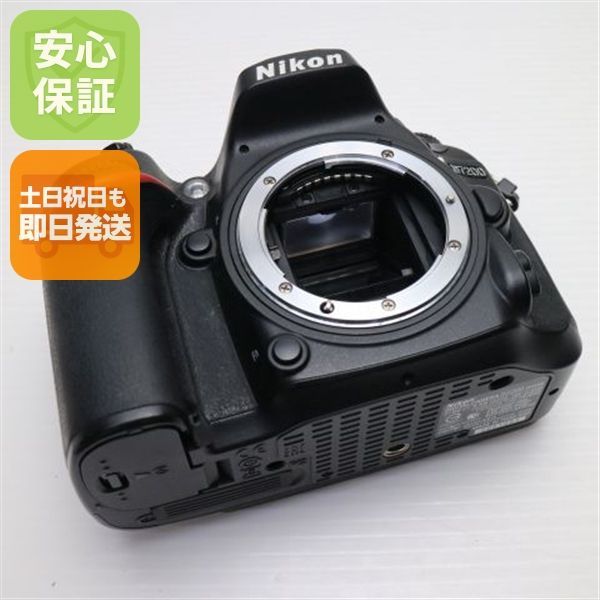 美品 D7200 ボディ ブラック 即日発送 一眼レフ Nikon 本体 土日