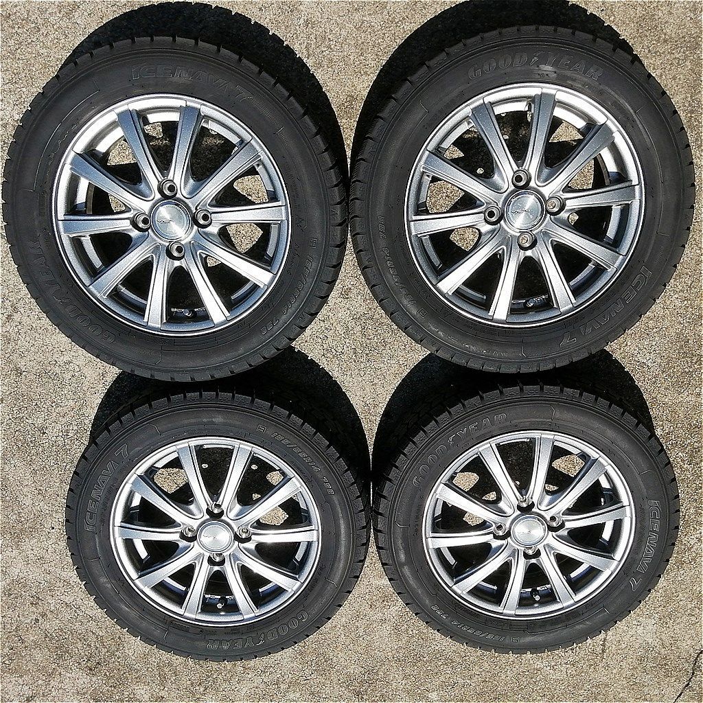 GOOD YEAR 155/65R14 ICE NAVI6 4本早い者勝ち ⭐️GOOD YEAR