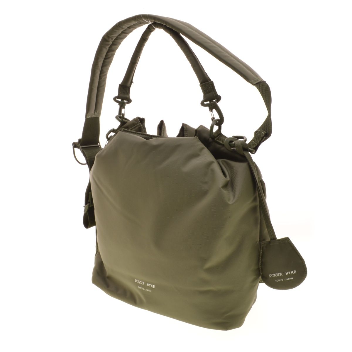 BNUU】OLIVE LARGE PORTER HYKE helmet bag PORTER × HYKE | HELMET