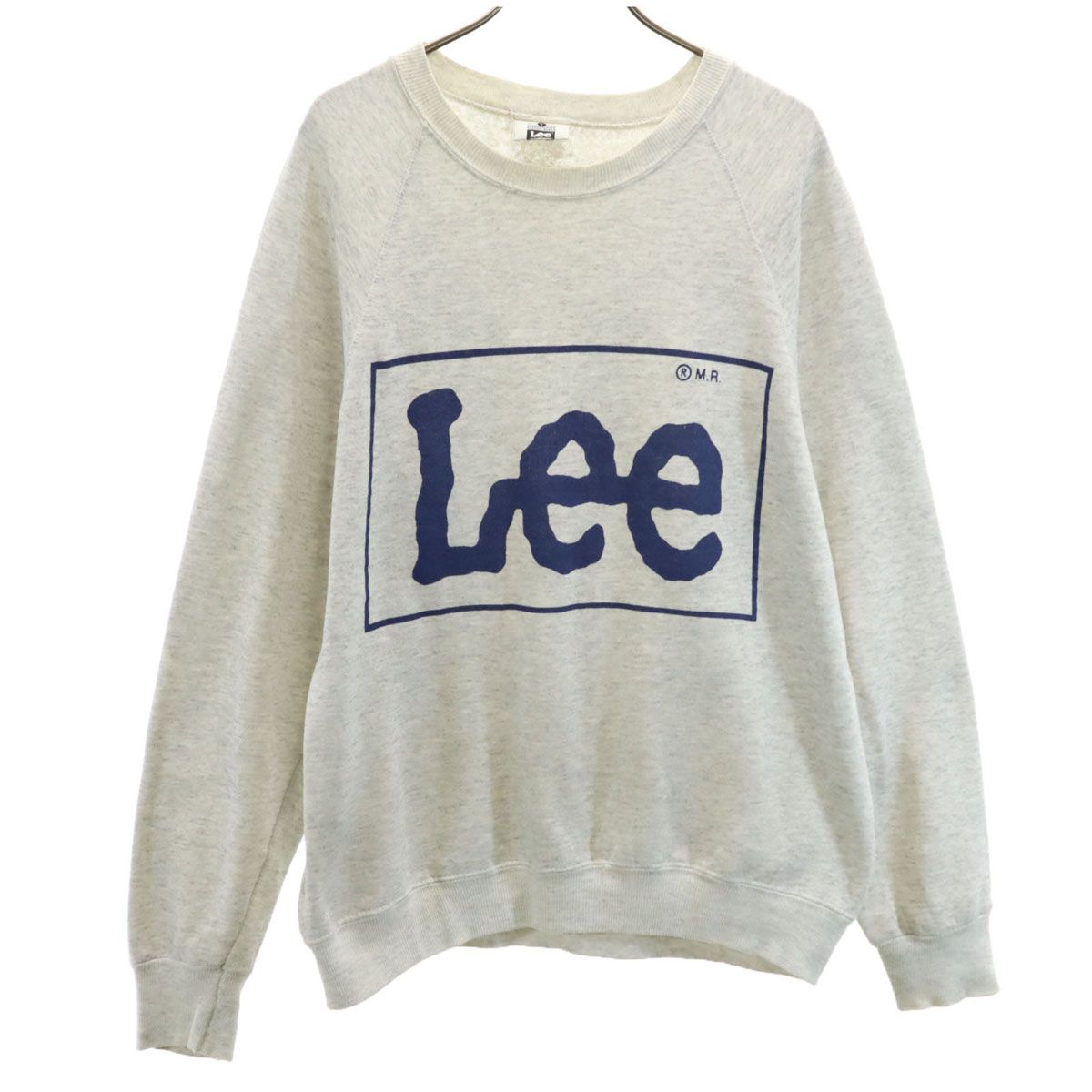 Lee リー 90s USA製 オールド 長袖 スウェット トレーナー L グレー 