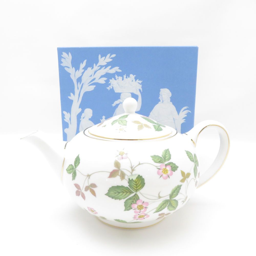 ♥ WEDGWOOD ウェッジウッド ワイルドストロベリー ティーポット Sサイズ 茶器 SC8968D1