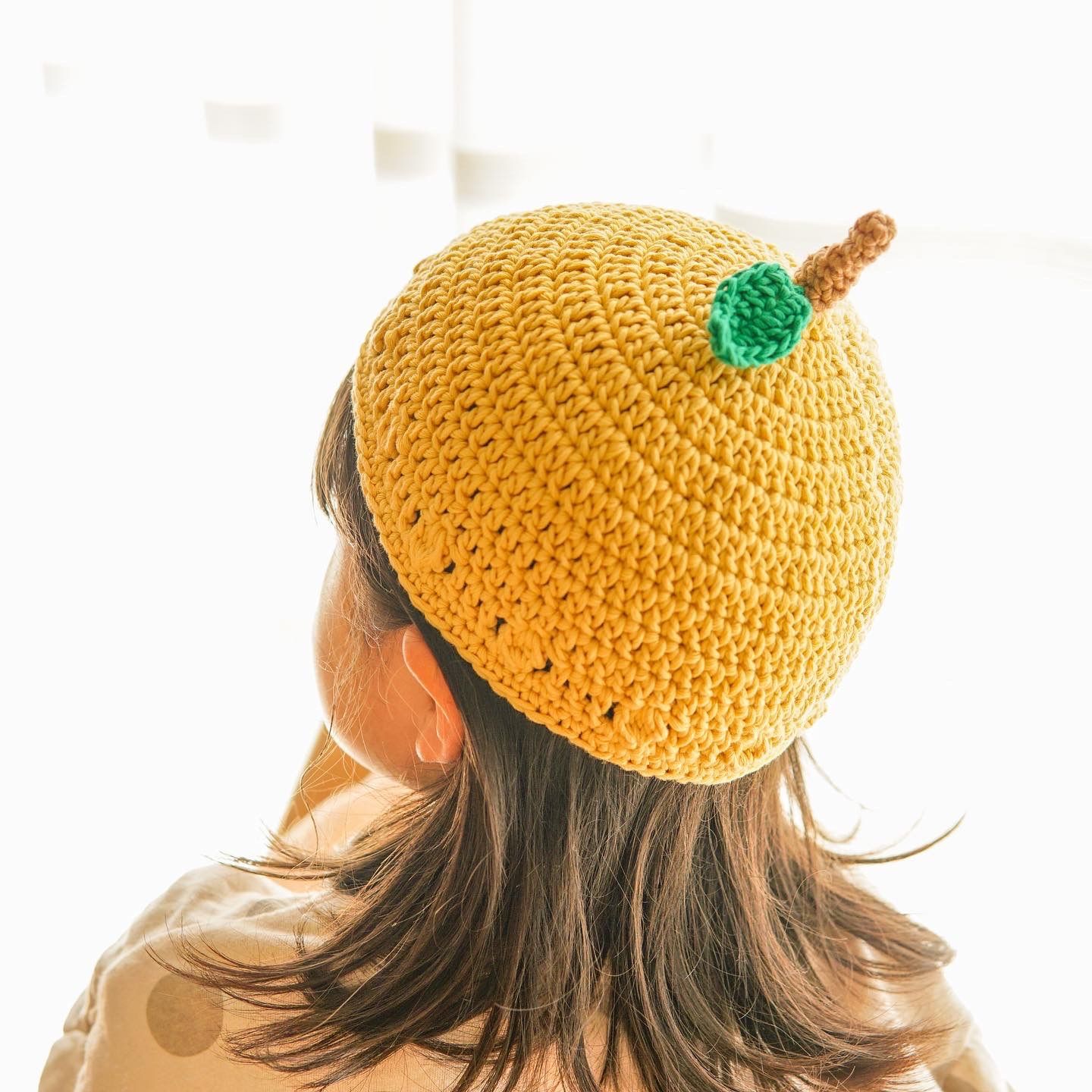 メルカリshops L Size Orderページ フルーツ帽子 りんご帽子 ゆず帽子