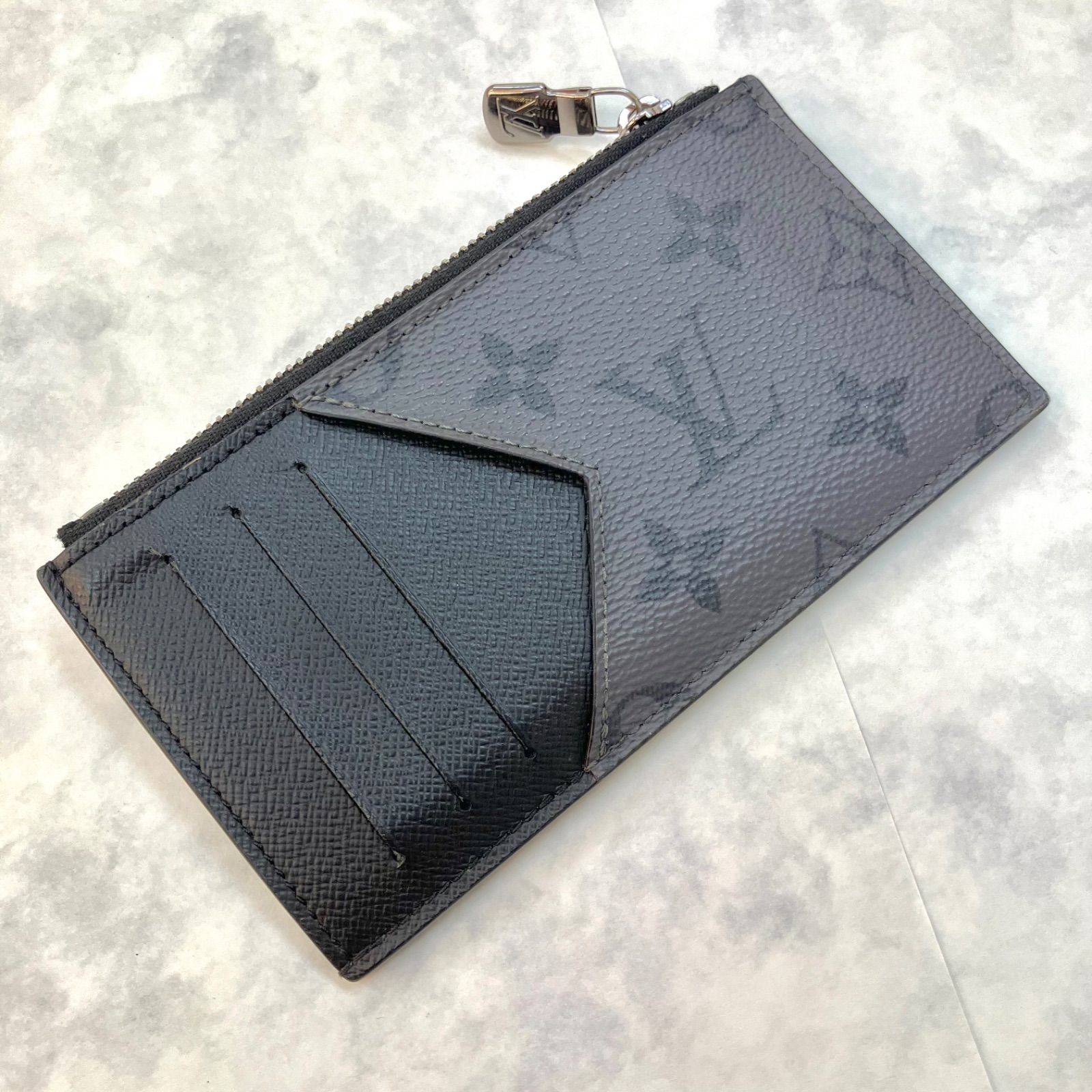 上美品⭐️LOUIS VUITTON ルイ・ヴィトン】 モノグラムエクリプス M69533 カードホルダー コインケース カードケース  ブラック&グレー ユニセックス ワンオーナーユーズド品 （AYA） 0241108014000MUC - メルカリ