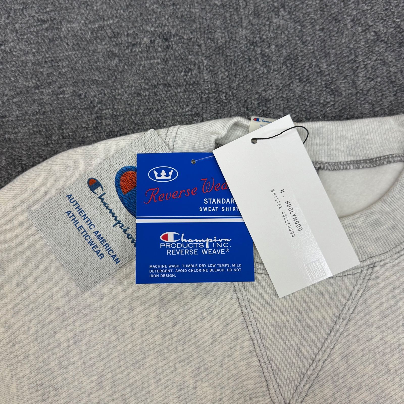 参考上代31900円 未使用品 Champion x N.HOOLYWOOD コラボ リバース 