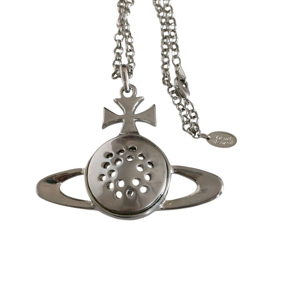 Vivienne Westwood オーブストーンネックレス 極美品 Vivienne Westwood オーブ ラインストーン ネックレス