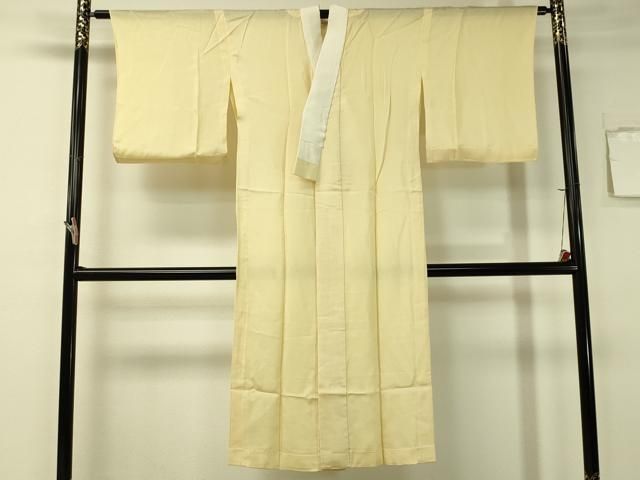 平和屋着物＊夏物 長襦袢 絽 鳥の子色 洗える着物 BAAU3483hj