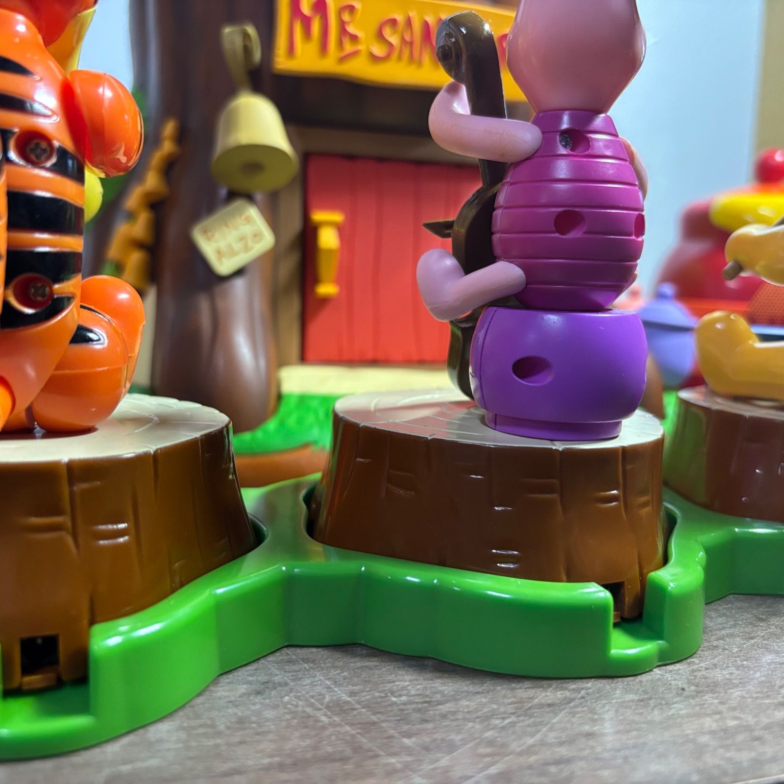 Disney ディズニー クマのプーさんバンド ディズニーキャラクター CDプレーヤー き