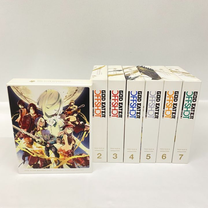東店32-1000-2504 ゴッドイーター オフショット 7巻セット blu-ray