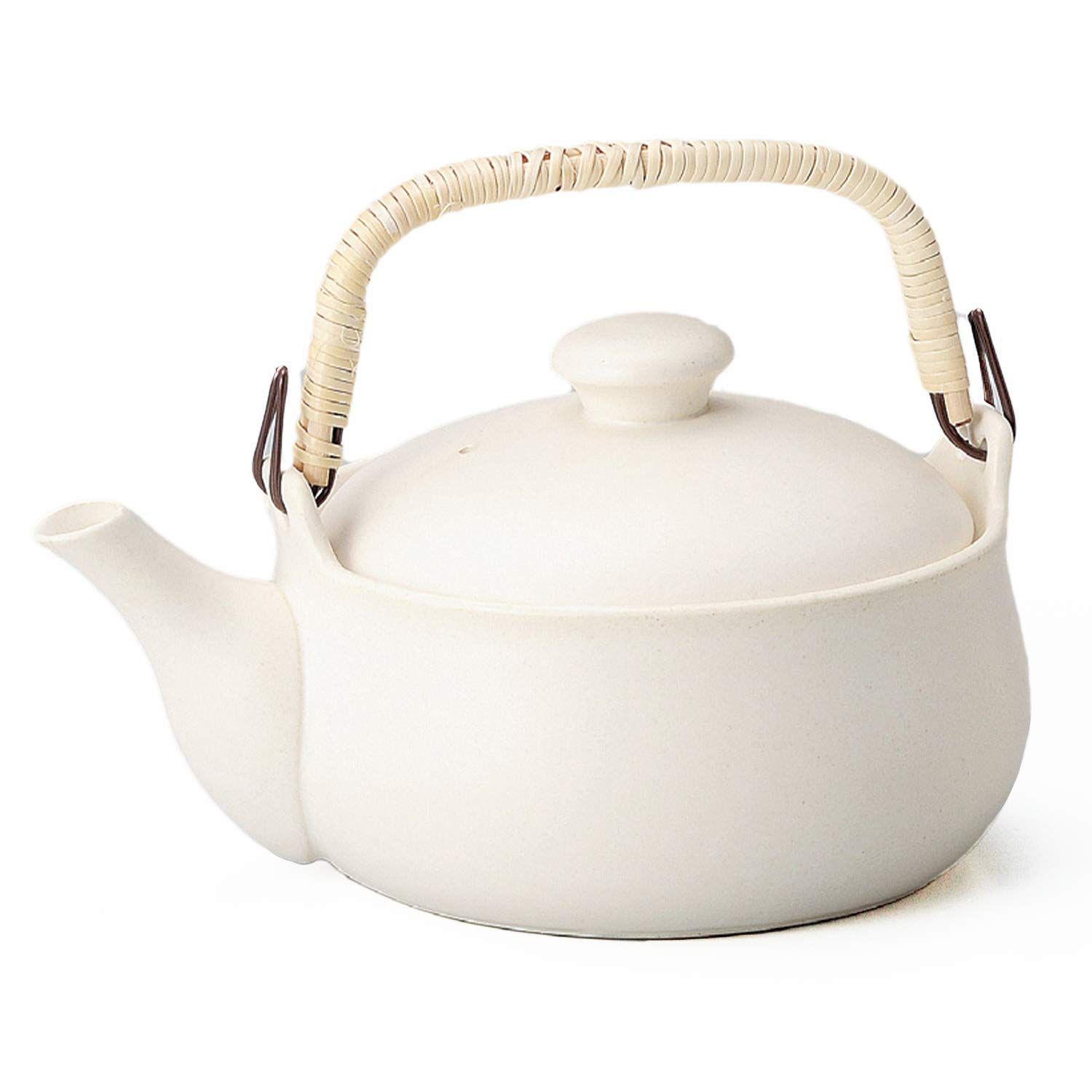ヤマキイカイ 常滑焼 耐熱健康土瓶 IH電磁調理器対応 Y1251/F1151 [ホワイト]