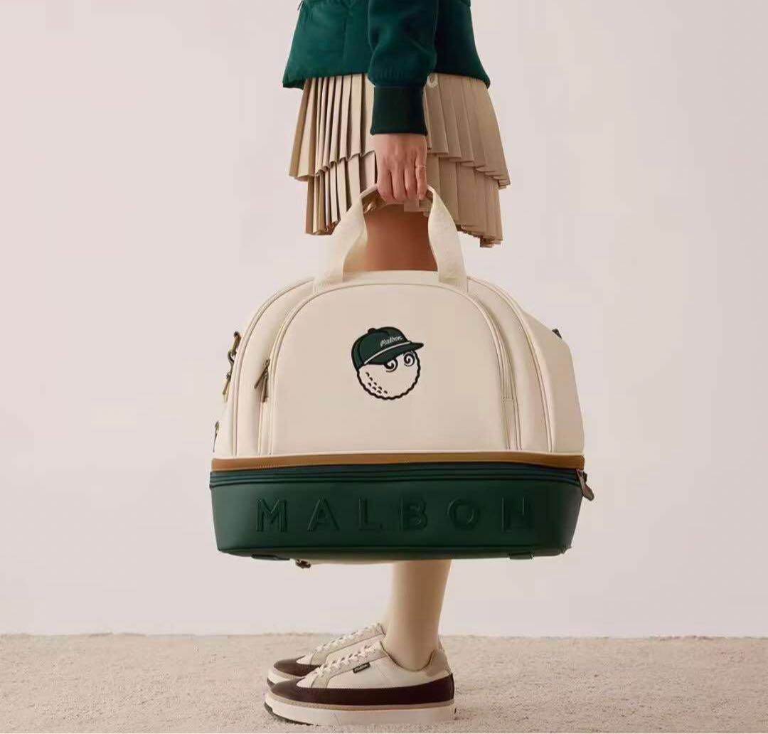 Malbonマルボンゴルフ ボストンバッグ シューズケース マルボンゴルフ