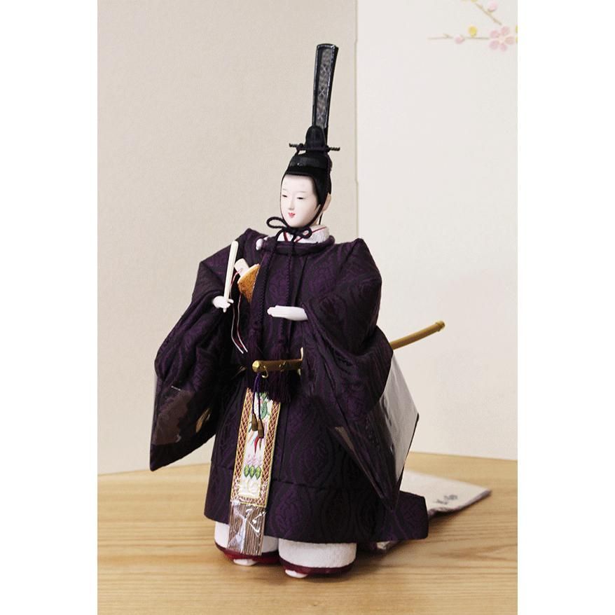 【USED】雛人形 京友禅全彩【金彩京の舞】 市松人形 単品/ケース入り 金彩京友禅 松寿