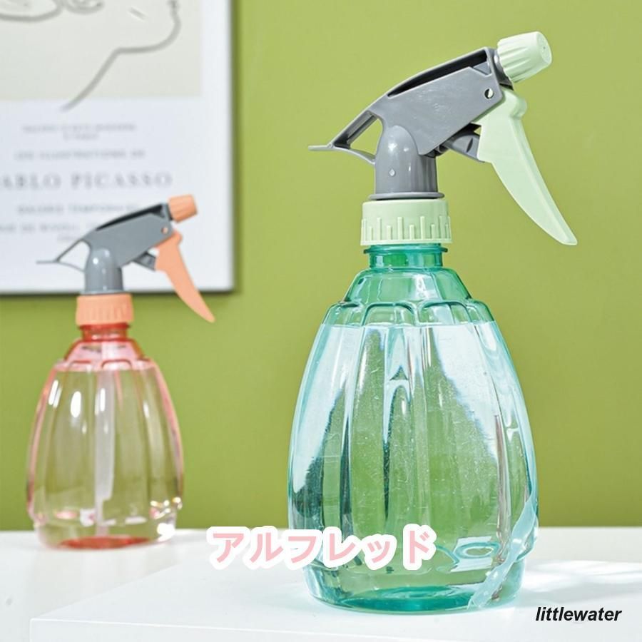 霧吹き きりふき ガーデニング雑貨 ガーデニング用品 生活雑貨 スプレー 150ml 楕円 オーバル型 半透明 クリア ブルー ピンク シンプル カ STEELWINDOWSANDDOORS_COM