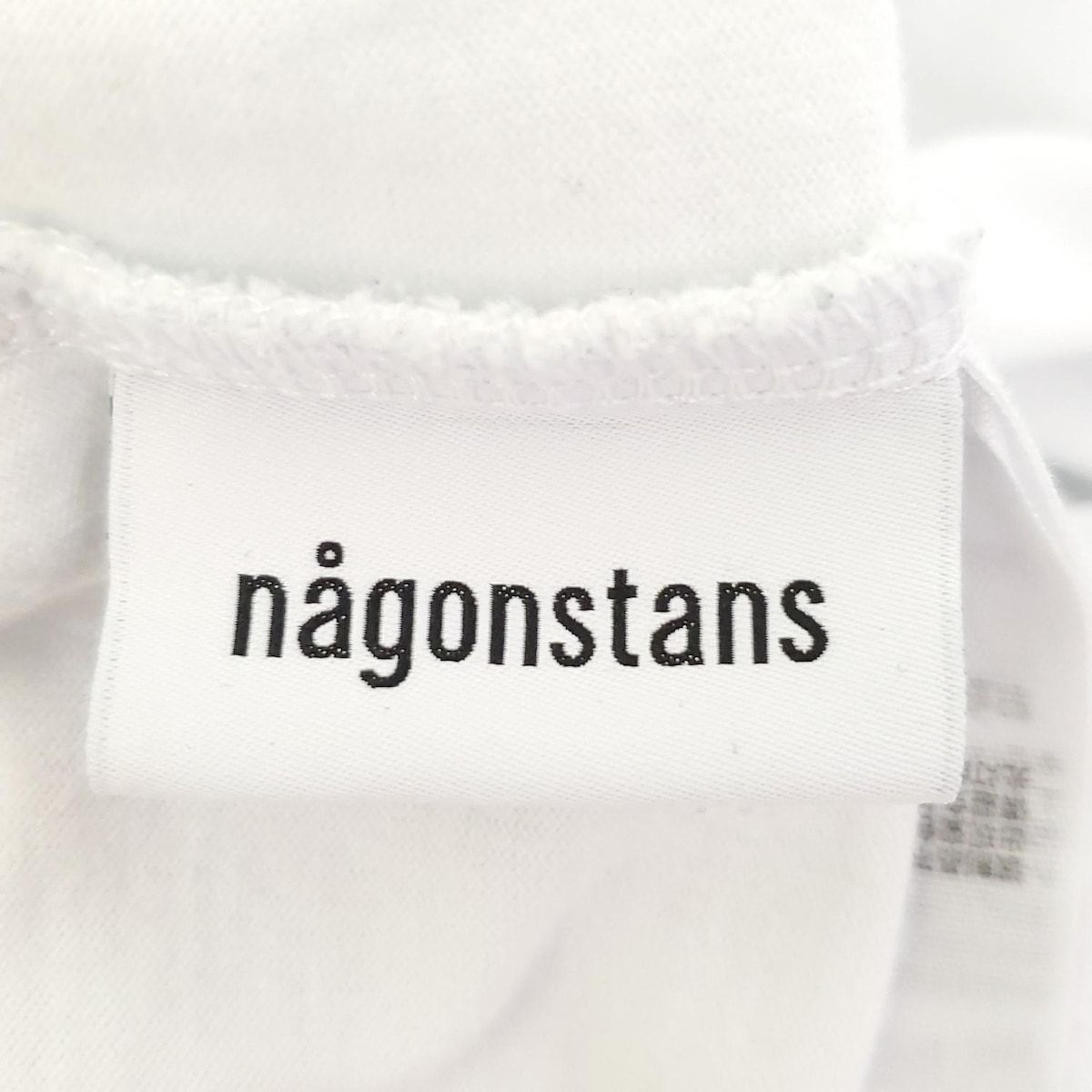 nagonstans 白色長袖シャツナゴンスタンスM レディース