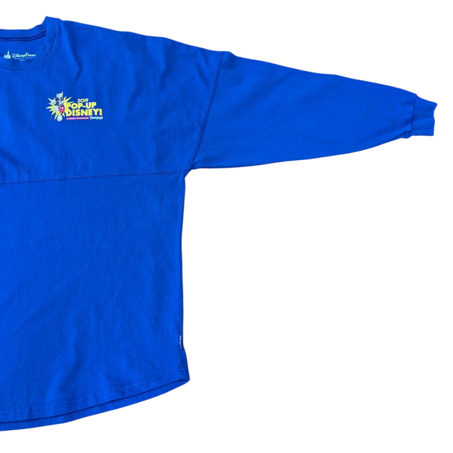 未使用　USディズニー　スピリットジャージー　長袖Tシャツ　アメリカ ディズニー ミッキー ロングスリーブtシャツ スピリットジャージー