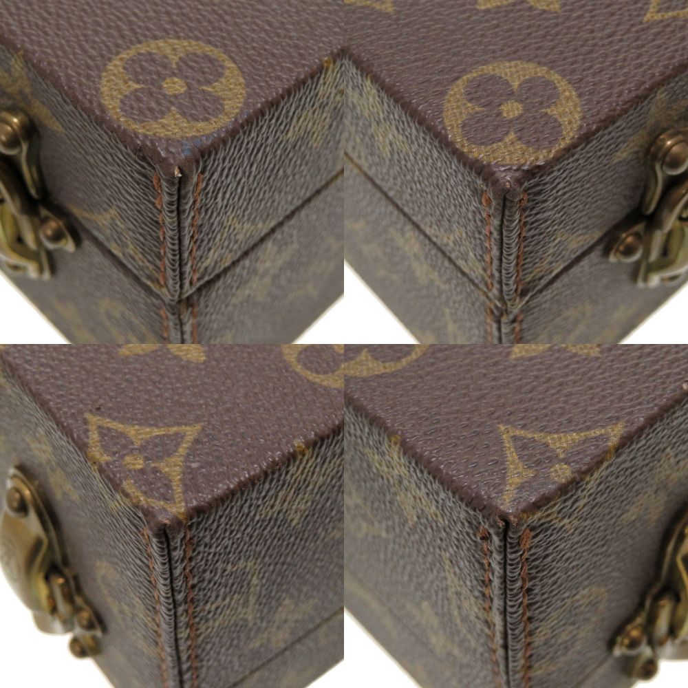 ルイ ヴィトン モノグラム ボワット ビジュー ジュエリーケース M47120 トランク バッグ LV 0085  LOUIS VUITTON