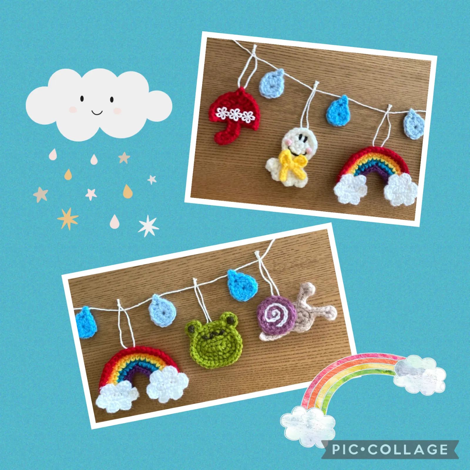 梅雨☆てるてる坊主ちゃん&カタツムリ 【公式通販】