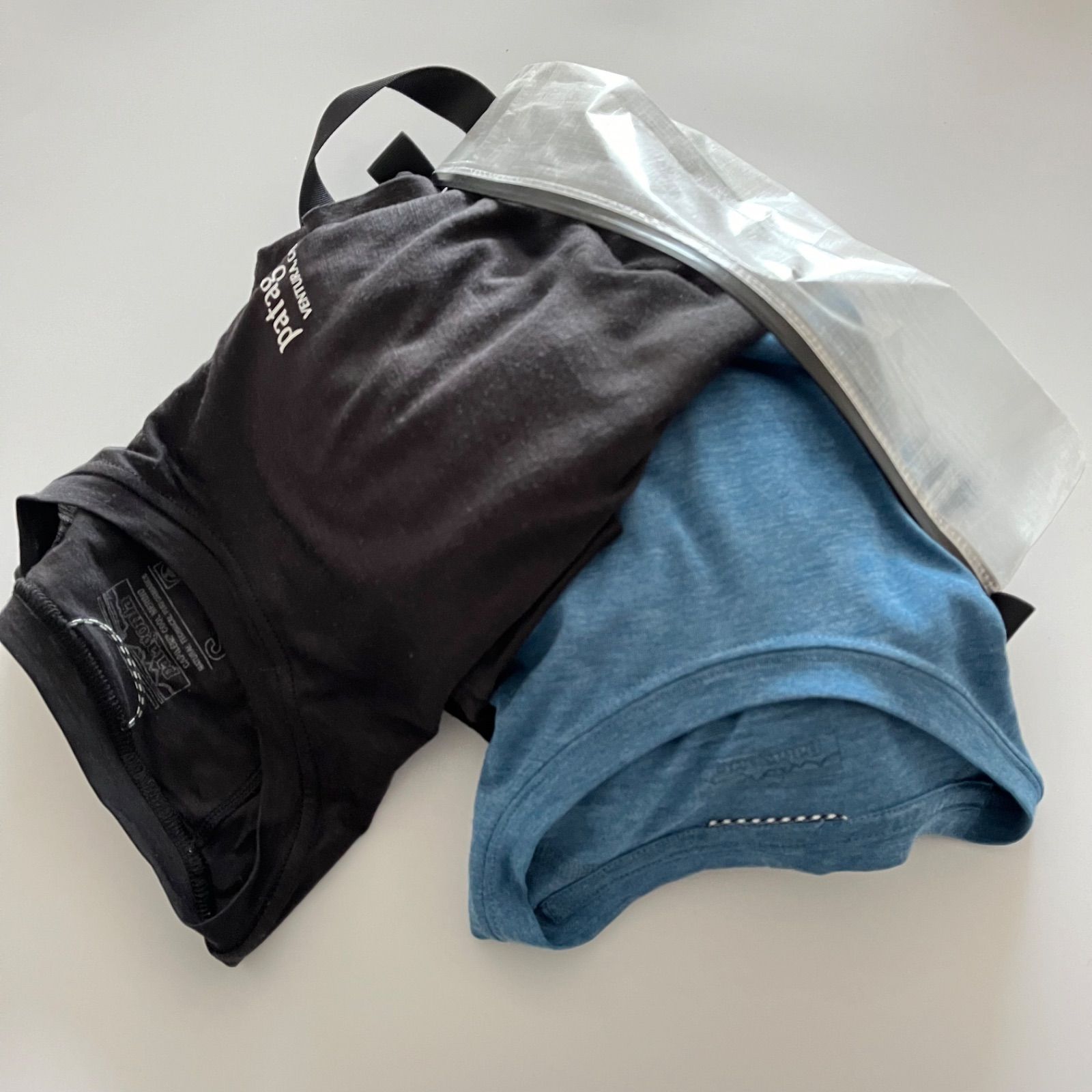 【3枚セット】スタッフサック　スタッフバッグ　ダイニーマ　タグなし　L／M／S ダイニーマ製スタッフサックM（軽量/登山用スタッフバッグ