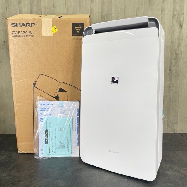 SHARP(シャープ) CV-R120-W ホワイト系 | 2024年製 除湿衣類乾燥機 SHARP