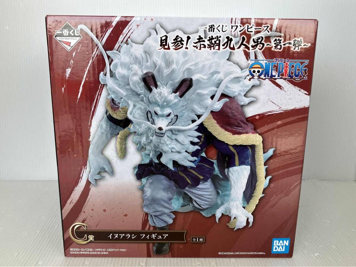 ONE PIECE - 赤鞘九人男 ワンピース 一番くじ 第一弾 Ｃ賞 イヌアラシ フィギュア □【売り切り】BANDAI ワンピース 一番くじ 「見参！赤鞘九人男
