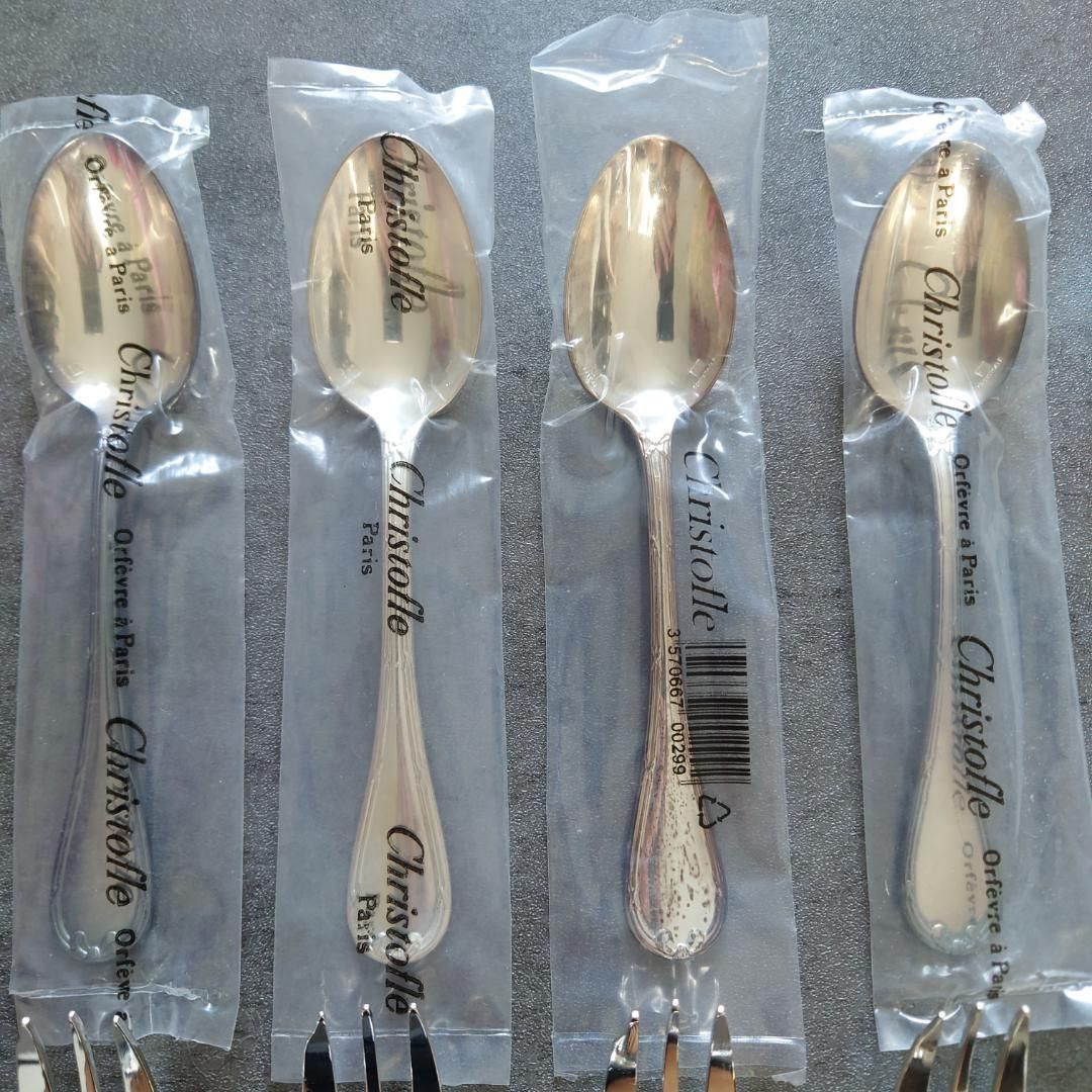 クリストフル リュバン ケーキフォーク コーヒースプーン 含む 12点