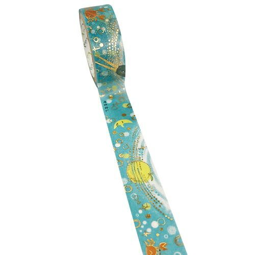 まとめ シール堂 マスキングテープ 宮沢賢治幻燈館 やまなし ks-dt-10106 ×25セット