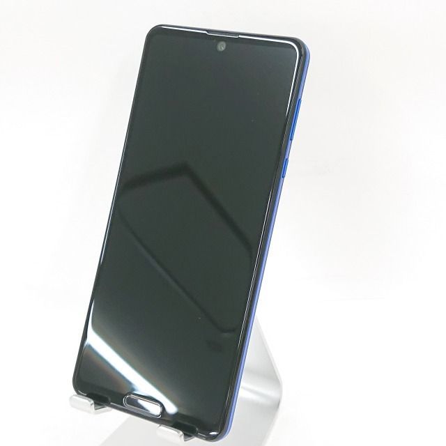 ジャンク SIMフリー AQUOS R5G SH-RM14 ブルー 本体のみ