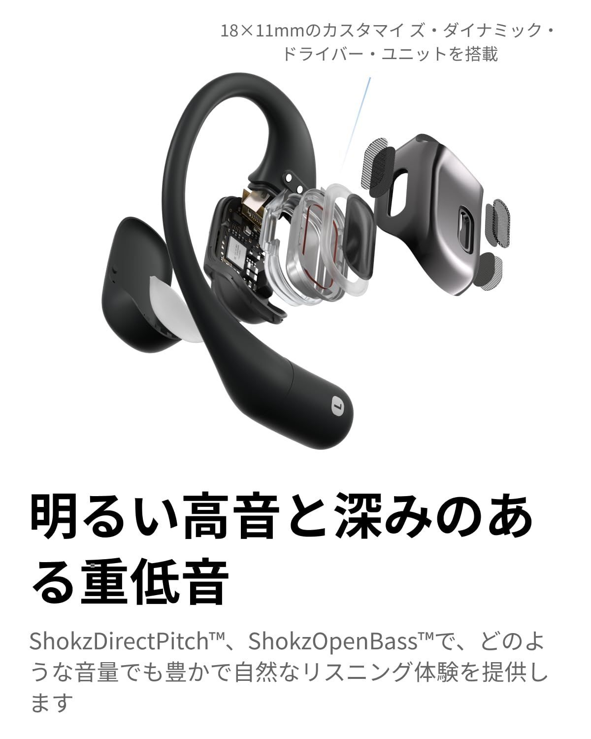 新着商品】Shokz OpenFit 2023年新登場 完全ワイヤレスイヤホン 究極の