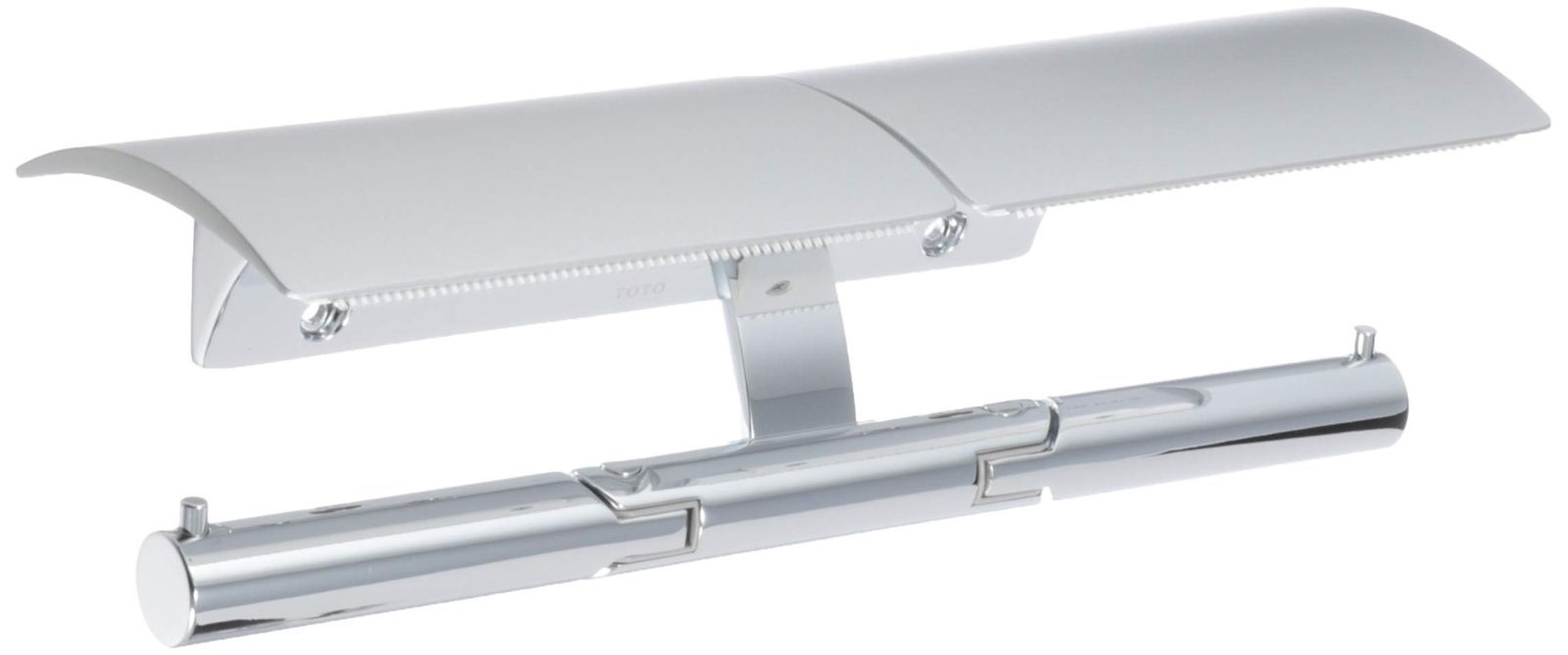 Color マット仕上げ TOTO 二連紙巻器 メタル製 マット YH63B MS 芯棒可動式